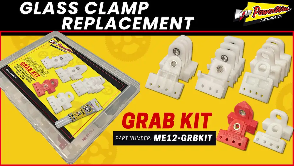 Glass Clamp Replacement Grab Kit - Part Number ME12-GRBKIT